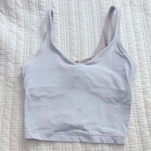 White Lululemon Align Tank